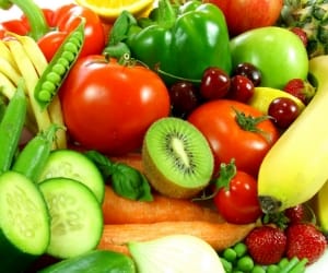 vegetables are sold in artificial lights in noida