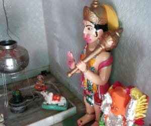 lord hanuman statue at hisar police thana