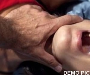 rape with deaf and dumb old lady 
