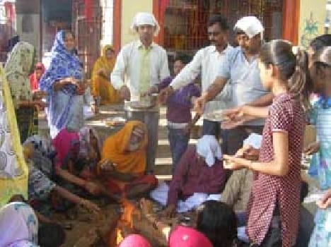Chandragnta goddess was worshiped in temples and Brhmacharini