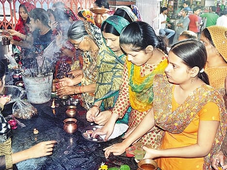 devi Maa arrived via devotee engaged Jaykare