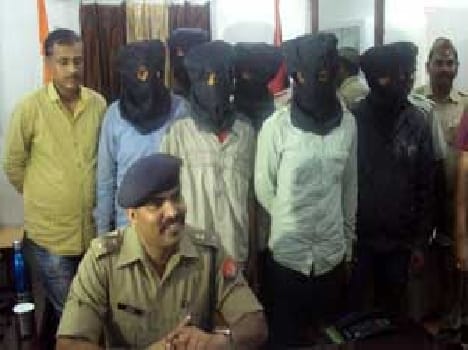 Six accused arrested