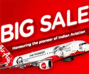 air asia ticket for 750 rupees