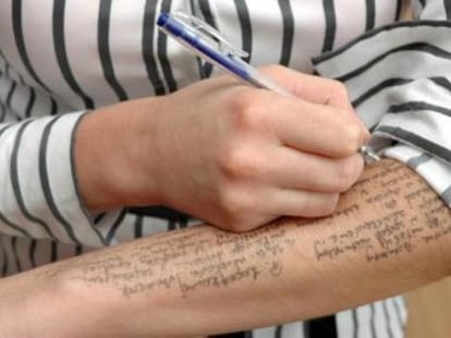 Student find with 78 page of cheats in exam in gaziabad