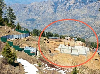 priyanka gandhi owned another land at shimla.