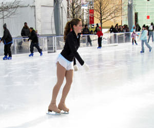 Ice skating ring in gurgaon