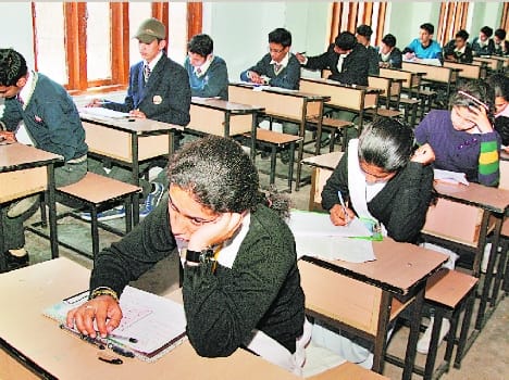 The paper is divided into the old school examination syllabus.