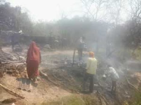 Massive waste of several incidents of fire