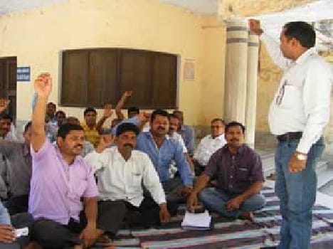 Employees on strike over demands