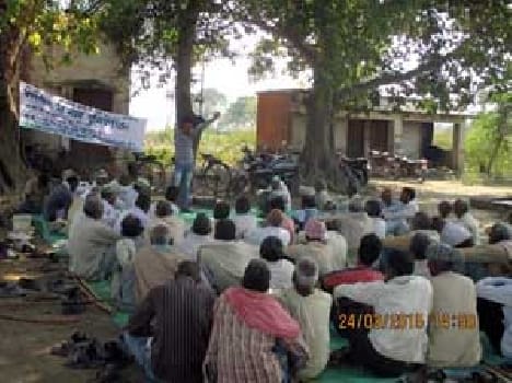 Farmers picket