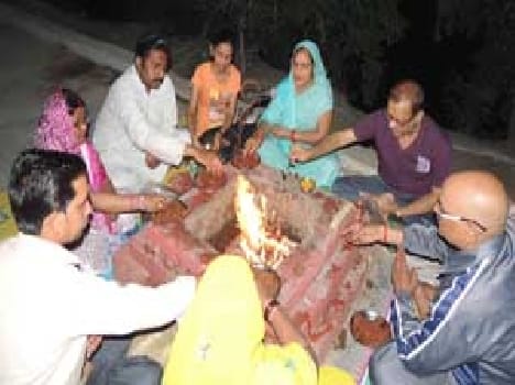 Devi temple devotees reached