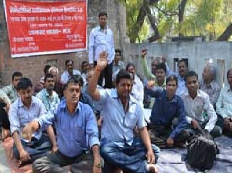 Demands on the irrigation workers strike