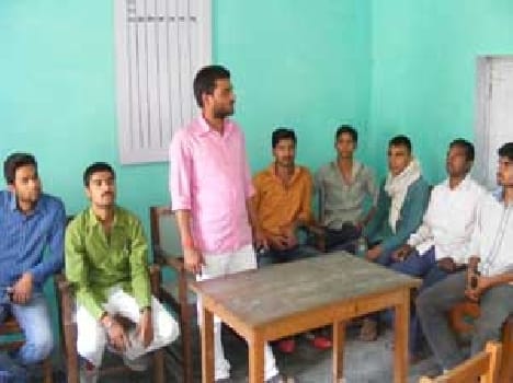 The students began the fast unto death in jail