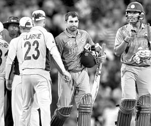 Surrender of Team india