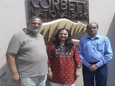 Corbett National Park Mahatma Gandhi arrived Prpotr