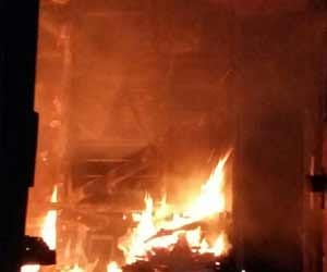 fire at textile factory in panipat, 2 burned alive