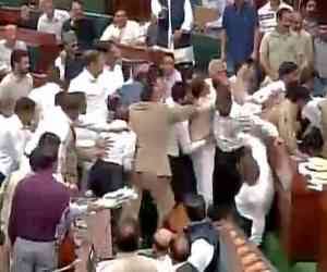 education minister naeem akhtar crying after assembly ruckus