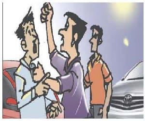 clash in sadar area of mathura