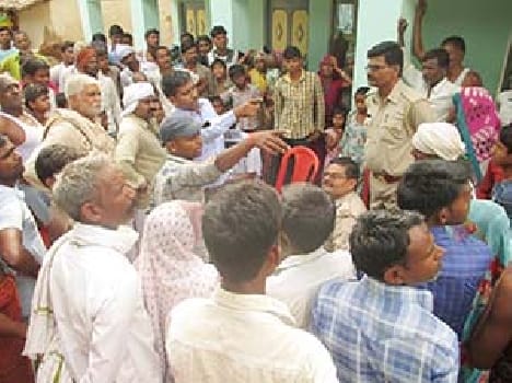Angry villagers fragmented populations of HT line