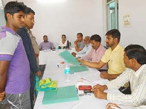 The first day was 58 medical aspirants