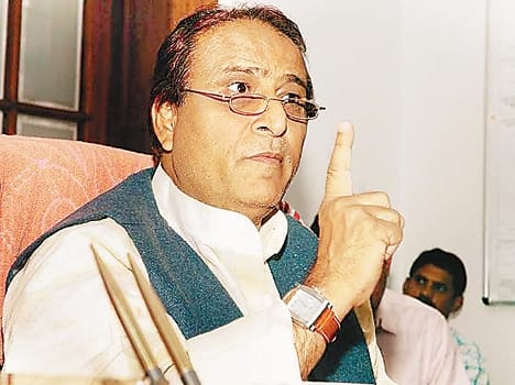 aazam khan angry