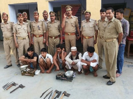 Houses were running slaughterhouses Five people arrested