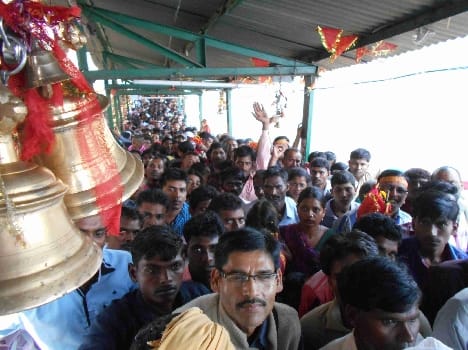 The more than 70 thousand devotees of the deity