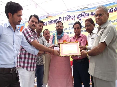 Triveni Sahay found 'Kurriya Kalan Ratna honor