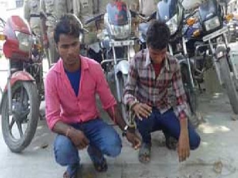 Two arrested with five stolen bike