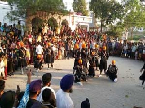 Gatka party astonishing performance