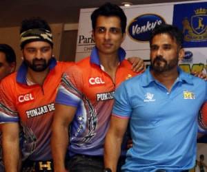 celebrity cricket league: sono sood Vs booby deol team