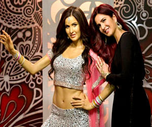 Katrina statue inogresation in Madame Tussauds museum