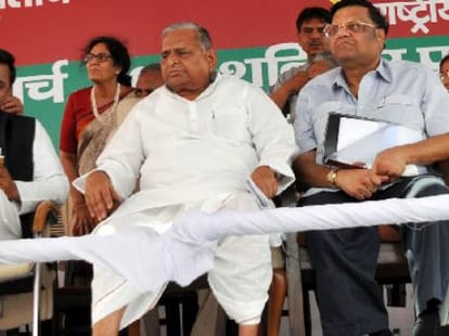 SP leaders are worried for party symbol Cycle.