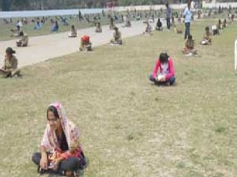 The 482 cadets for Certificate Examination