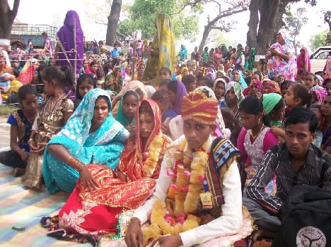 Function of orphan girls got married