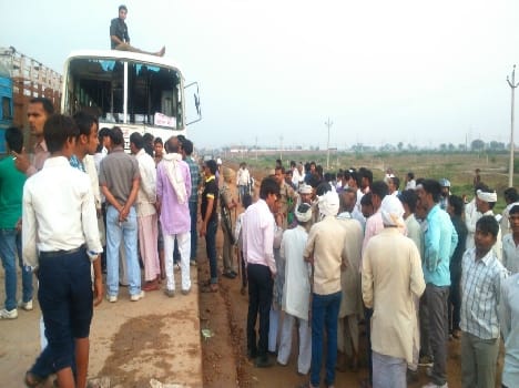 Two killed in road accidents , tractor - trolleys hit just 12 serious 