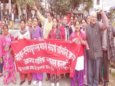 Tanakpur Bageshwar perform rail construction