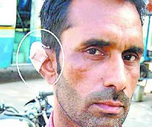 drunkun police constable shamefull deed with man
