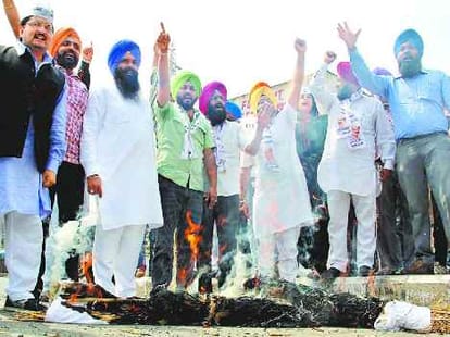rebellion in punjab aap after delhi aap against arvind kejriwal