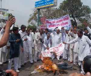 jat reservation: obc angry to bjp government, protest