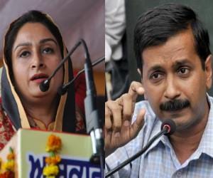 narendra modi minister harsimrat kaur badal about delhi aap issue