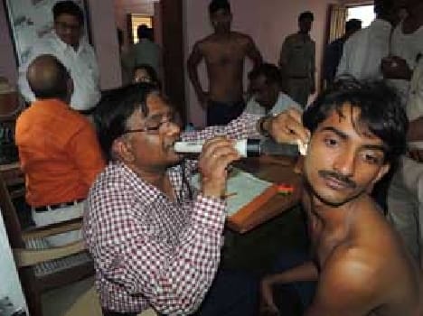 Police Recruitment : 60 to 14 candidates fail