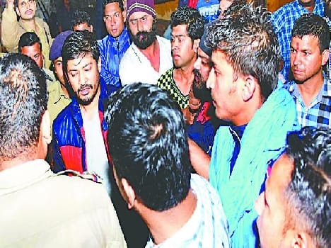 The firing and pelting life NSUI elections