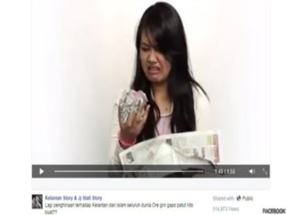 islamic video viral on social media in malesia