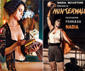 Kangana Ranavat play the role of hunterwali