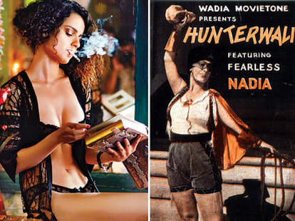 Kangana Ranavat play the role of hunterwali