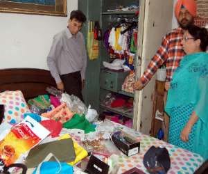  robbery in pseb senior assistant house in mohali