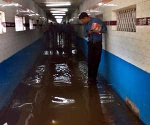 Safdarjung Hospital sewer jam