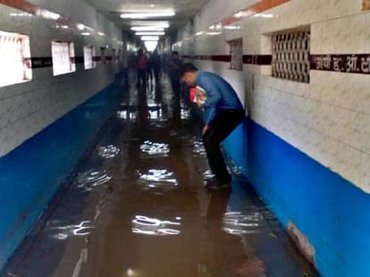 Safdarjung Hospital sewer jam