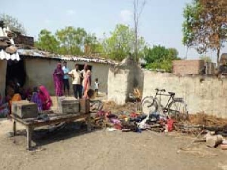 Jlin five goats in shanty fire